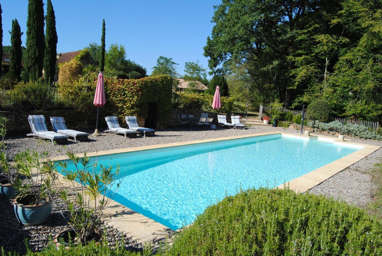 Saint-Cirq  Domaine De La Charmeraie Piscine Chauffee מראה חיצוני תמונה